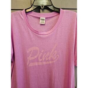 Victoria's Secret PINK collection Women's Long Length Tshirt Size Large